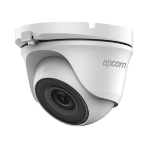 Cámara Turret TURBOHD / 5 Megapixel / Lente 2.8 mm / 85° de Visión / IR EXIR 20 m (65.6 ft) / IP66 / Metal