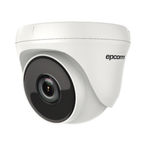Cámara Turret TURBOHD / 5 Megapixel / 85° de Apertura / IR EXIR 20 m (65.6 ft) / 4 Tecnologías de Video / Interior / Policarbonato
