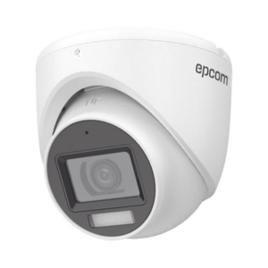 Cámara Turret TURBOHD / 2 Megapixel / Dual Light 30 m (98.4 ft) IR + 20 m (65.6 ft) Luz Blanca / Gran Angular 101° / IP67 / Audio Integrado / 4 Tecnologías / Metal