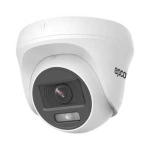 Cámara Turret TURBOHD / 2 Megapixel / Color 24/7 / Luz Blanca 20 m (65.6 ft) / Micrófono Integrado / 4 Tecnologías / Interior