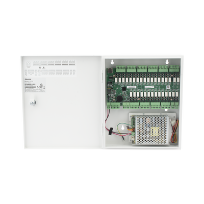 Controlador de Elevador IP / 32 Pisos / Gestión en la Nube / Wiegand 26/34 / PoE / 20,000 Tarjetas / 100,000 Eventos
