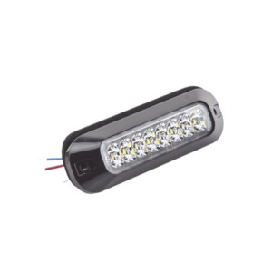 Luz Auxiliar / 8 LEDs Ultra Brillantes / 21 Patrones Destello / 12-24 VCC / SAE J595 Clase I