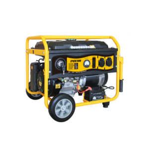 Generador a Gasolina / 6.5 kW Nominal / 7 kW Máxima / Salida Bifásica 110/220V / 12 Horas Continuas / Arranque Electrónico / 97 dB(A)