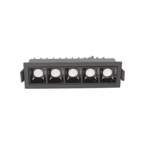 Reflector LED Lineal Empotrable / Luz Fría 6000 K / 10 W / 750 lúmenes / Haz 45° / IP20 / Vida útil 50000 hrs