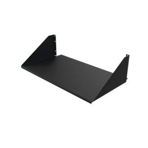 Charola para Rack 19" / Acero Sólido Calibre 16 / Capacidad de Carga 68 kg (150 lb) / 3 UR / Instalación Frontal o Trasera