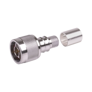 Conector N Macho Plegable con Pin Cautivo para cables Tipo RG8