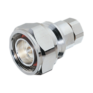 Conector Coaxial DIN 7/16 Macho / 50 Ohm / 0-7500 MHz / 1.0 kW @ 900 MHz / IMD -120 dBm / 884 Vrms