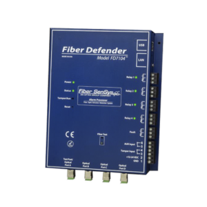 Sensor de Seguridad Perimetral por Fibra Óptica Sensitiva / 4 zonas / 800 metros máximo por zona