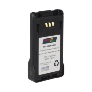 Batería Li-Ion 2000 mAh  para radios Kenwood NX200/300.