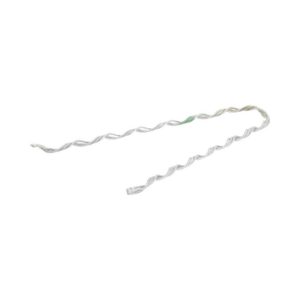 Remate Preformado / Acero Galvanizado / Fibra Drop Redonda / Ø3 mm / 196 mm (7.7') / 1200 kg
