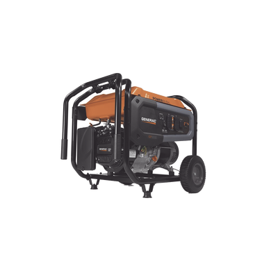 Generador Portátil a Gasolina / 6.5 kW Nominales / 8.125 kW Máximo / 120/240 Vca / Arranque Manual / 10.5 h al 50% Carga