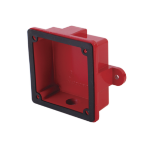 Caja de Montaje / 24VDC / 100mA / 96dB@10ft / UL-464 NFPA72 / Interior-Exterior / 4.25x4.25x1.5in