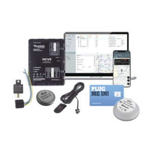 Kit de Localizador 4G LTE / Anti-Jammer Ajustable / CANbus FMS-J1708-J1939 / Bluetooth-RS232 / Botón SOS / Paro de Motor / 98.4 ft Cable