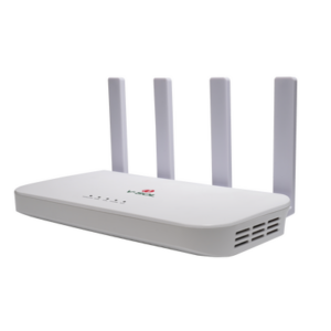 ONU XGSPON / Wi-Fi 6 / 1 Puerto RJ45 2.5 Gbps / 3 Puertos RJ45 1 Gbps / 1 FXS / 1 Puerto USB / 4 Antenas 5 dBi / 0.8 x 0.43 x 0.12 pies