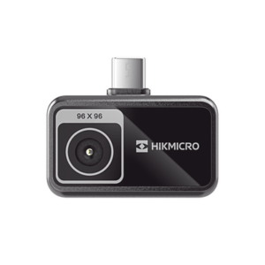 Cámara Termográfica para Smartphone / Resolución IR 96 x 96 / SuperIR / Rango -20°C a 400°C / Precisión ±2°C o ±2% / USB-C y Lightning / 50° × 50° FOV