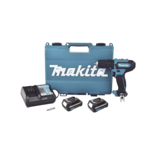 Taladro inalámbrico Percutor de 12 V, 3/8 de 0-450 0-1700 RPM, incluye 2 batería LI-ION de 1.5 AH, Cargador y Maletín