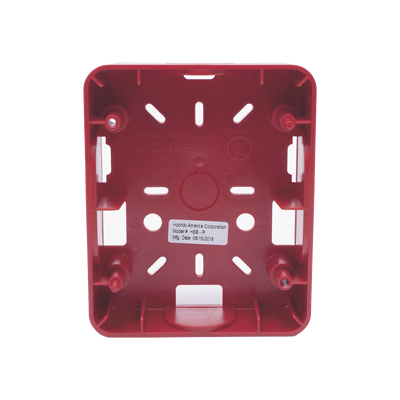 Caja de Montaje Superficial / 5.57' x 4.55' x 1.47' / Plástico Duradero / UL 464, UL 1971, NFPA 72