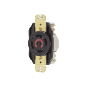 Receptáculo con Bloqueo de Media Vuelta Industrial 30 a 125/250 V CA / 3 Polos 4 Hilos / Nema L14-30R.