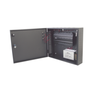 Controlador de Acceso 4 Puertas / 3,000 Huellas / 30,000 Tarjetas / TCP-IP / Gabinete Metálico con Fuente 12V 5A