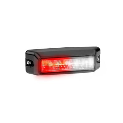 Luz auxiliar de 12 LED Ìs en color rojo / claro con mica transparente.