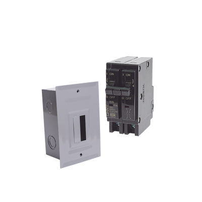 Kit Centro de Carga Empotrable / 1 Fase 3 Hilos / 50A / 120/240Vca / 10kA / -30°C a 70°C
