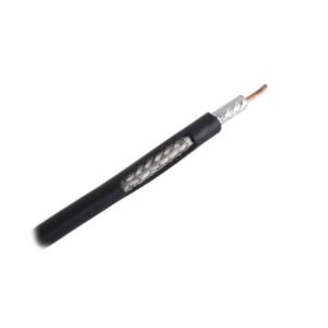 Cable Coaxial Ultra Flexible / 50 Ohms / Conductor Cobre Trenzado / Malla Cobre EstaÑado / 6.10 mm / 84% Factor Velocidad / 3.6 dB@150MHz/30m / 90 dB Blindaje