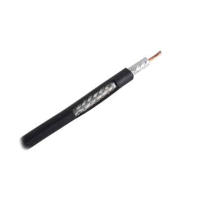 Cable Coaxial Ultra Flexible / 50 Ohm / 305 m (1000 pies) / Conductor Trenzado de Cobre / Baja Pérdida RF