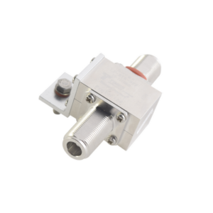Protector Coaxial / Rango 20-1000 MHz / Potencia 375 W VHF / Conectores N-Hembra / Montaje de Tierra Universal