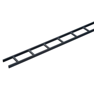 Charola Tipo Escalerilla / Acero Calibre 16 / 12 in (305 mm) Ancho / 10 ft (3.05 m) Longitud / Travesaños cada 9 in (229 mm) / RAL 9005 Negro