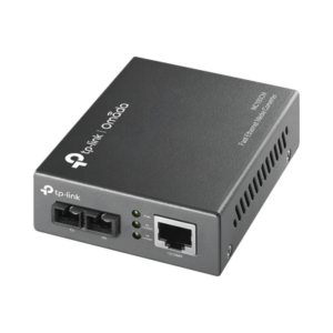 Convertidor de Medios / Fibra Multimodo SC / RJ45 10/100 Mbps / 100 Mbps / Alcance 2 km / Plug and Play