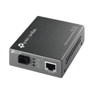 Convertidor de Medios WDM / Fibra Monomodo SC / 1 Puerto RJ45 10/100 Mbps / Alcance 20 km (12.4 mi) / Longitud de Onda 1550/1310 nm