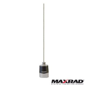 Antena Móvil VHF / Rango 132-174 MHz / Ganancia 3 dBi / Potencia 200 W / Longitud 147 cm / Conector NMO 3/4"