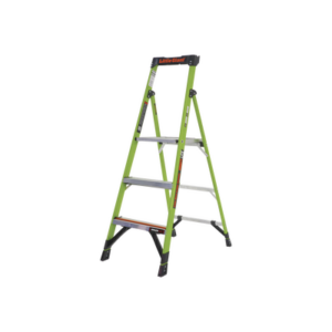 Escalera de Aluminio + Fibra de Vidrio de 1.5m con Soporte para Herramienta. !La Más Liviana del Mundo! (SKU 15365-001).