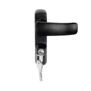 Manija para Barra de Emergencia / Zamak / Plata / Puerta 40-70 mm / Apertura Reversible / 1.57-2.76 in