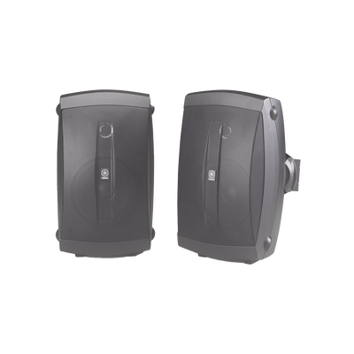 Altavoces de Montaje en Superficie de 2 Vías / Woofer 5 in (127 mm), Tweeter 0.5 in (12.7 mm) / Semi-Exterior, 6 Ohms / Par Color Negro