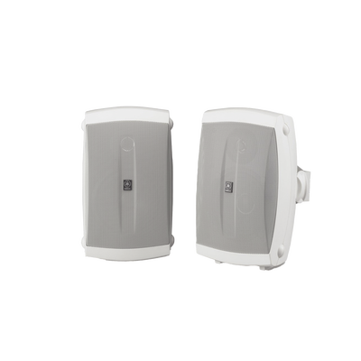 Altavoces de Montaje en Superficie de 2 Vías / Woofer 5 in (127 mm), Tweeter 0.5 in (12.7 mm) / Semi-Exterior, 6 Ohms / Par Color Blanco