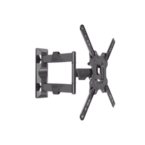 Soporte de Pared Articulado / Pantallas 32" a 55" / VESA 100x100 a 400x400 mm / Carga 27.2 kg (60 lbs) / Extensión 5 a 40 cm / Giro 180° / Inclinación +8° a -5°