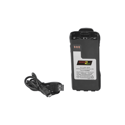 Batería Li-Po / 2500 mAh / Cargador Micro USB Integrado / Radios XTS2500/PR1500