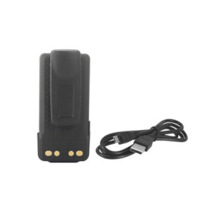Batería con cargador USB integrado de Li-Ion 2600MAH  con clip  para radios XPR3300/3500
