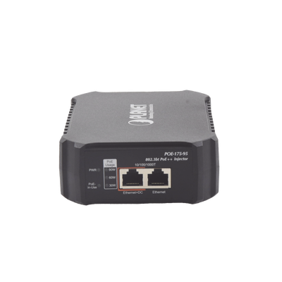 Inyector PoE / 802.3bt 95W / Gigabit / Fuente interna / Alcance 100m (328 pies)