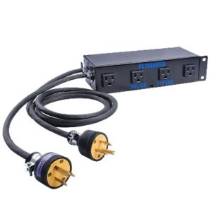 Interface de Transferencia Automática / Conmutación en 15 ms / 4 Salidas NEMA 5-15R / 20 A Total / 110 VCA 50/60 Hz / Detección 75-77 VCA