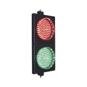 Semáforo LED / Diámetro 20 cm / Rojo y Verde / 90 LEDs por color / 10 W / IP Hermético / 110 VCA