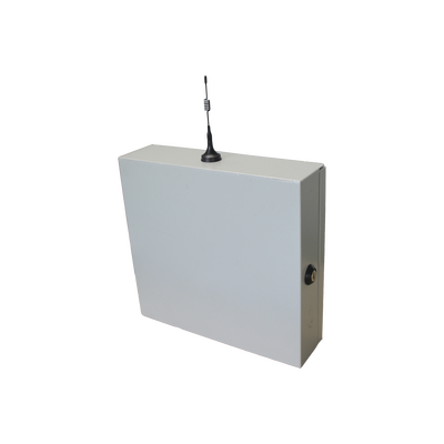Controlador de tráfico esclavo / 8 luces de semáforo solar / 10V-30VDC / Comunicación ISM inalámbrica / Bajo consumo 1W