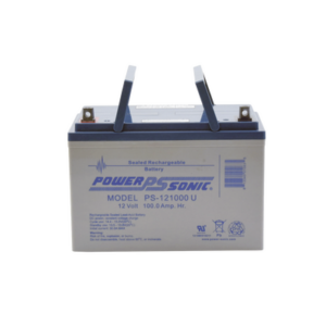 Batería de Respaldo AGM/VRLA / 12V 100Ah / Terminales U / Vida Útil 10-12 Años / Caja ABS Resistente