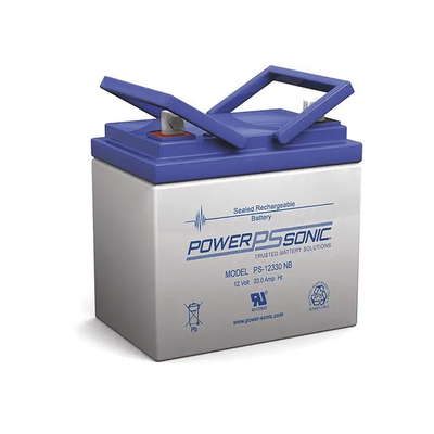 Batería de Respaldo AGM/VRLA / 12V / 33 Ah / Terminales NB3 / 5 Años Vida Útil / Sellada Libre de Mantenimiento
