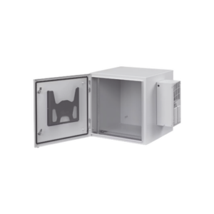 Gabinete Industrial de 19 UR / Acero Calibre 14 / NEMA 4/12 e IP66 / Aire Acondicionado 800 BTU/hr / Montaje en Pared / 36 x 24 x 24 pulgadas