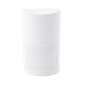 Detector de Movimiento Pasivo / Doble tecnologia (Microondas y PIR) / Altura de montaje 0.8m a 2.7 m  ajustable / Estándar Cableado / 100% Exterior / Compatible con cualquier panel de alarma