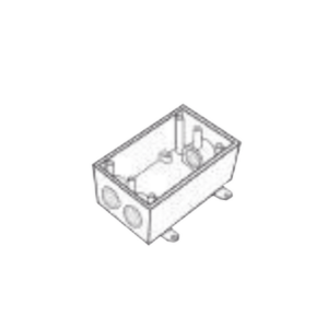 Caja Condulet / 3 Bocas / 3/4" (19.05 mm) / Aluminio Diecast / A Prueba de Intemperie / Volumen 275.5 cm³ / Certificación UL y CSA