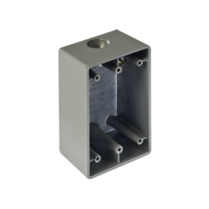 Caja Condulet FS / 3/4" (19.05 mm) / 1 Boca / Aluminio Inyectado / A Prueba de Intemperie / Volumen 308.3 cm³ / UL 514A y CAN/CSA-C22.2