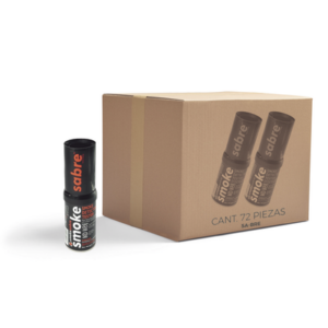 Latas de Humo Sintético / 72 Unidades / Uso Manual / 100% Biodegradable / Sin Silicona / UL/ULC Listado